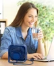 Вентилятор портативный TOPK desktop fan K50 |4,5W; 3 speed; 360 degree; USB| Синий - изображение 7