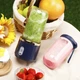 Блендер портативный аккумуляторный RIAS Juicer QL-605 для коктейлей и фрешей USB 40W Blue (3_05209) - изображение 2