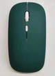Компьютерная бесшумная USB беспроводная мышка Wireless 2.4 ГГц Mouse оптическая мышь на аккумуляторе (753346680) для пк/планшета (беспроводная мышь) Macaron Темно зеленый - изображение 2