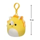 Мягкая игрушка на клипсе Squishmallows – Трицератопс (9 cm) - изображение 2