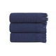 Полотенце Lotus Home - Rius navy синий 50*100 - изображение 5