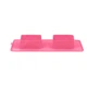 Миска складная WAUDOG Silicone для животных, 38,5х23х5 см, розовая - изображение 2