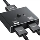 Двунаправленный HDMI сплиттер U&P Switch 1x2/2x1 HDMI 2.0 4K Черный - изображение 2