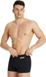 Мужские плавки для плавания в бассейне Arena Team Swim Short Solid (004776-550) черно-белый 100 - изображение 5