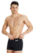 Мужские плавки для плавания в бассейне Arena Team Swim Short Solid (004776-550) черно-белый 80 - изображение 1