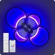 Люстра світлодіодна 517 Light 3color з пультом 112Вт Чорний (01447) - зображення 6