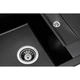 Мойка кухонная GRANADO VALENCIA black shine (gr0701) - изображение 4