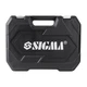 Набор инструментов Sigma насадок торцевых и бит 1/4", 1/2" 94шт CrV mid (6003761) - изображение 6