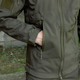 Демісезонна куртка Softshell олива розмір 2XL - зображення 6