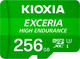 Karta pamięci Kioxia Exceria High Endurance microSDXC 256 GB (LMHE1G256GG2) - obraz 1