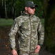 Чоловіча Куртка Combat Softshell на флісі з Капюшоном та Липучками під шеврони піксель розмір 4XL - зображення 1