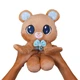 Мягкая игрушка Peekapets Коричневый медведь (907867) - изображение 4