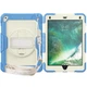 Чехол ARM Cover Apple iPad mini 1 2 3 (7.9" экран) противоударный с ремнём и подставкой 360° White/Blue - изображение 5