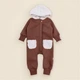 Комбінезон Dexter`s дитячий з капюшоном teddy 98 см - зображення 2