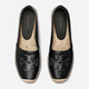 Espadryle damskie Tory Burch torb144346-006 39.5 (9.5US) Czarne (196133575086) - obraz 3