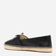 Espadryle damskie skórzane Michael Kors mko40r4nrfp1l-001 42.5 (11US) Czarne (197677060274) - obraz 3