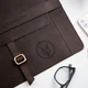 Папка для документов с отделениями из натуральной кожи А4, Dark Brown, WoodPresent - изображение 3