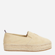 Espadryle damskie na platformie Tommy Hilfiger thifw0fw07695acr 39 Beżowe (8720646955237) - obraz 1