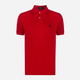 Polo męskie długie Polo Ralph Lauren prl710666998003 XL Czerwone (3614713271496) - obraz 4