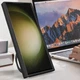 Ударопрочный чехол Bracket Ringstand с защитной шторкой для камеры для Samsung Galaxy S24 Ultra (Black) Epik (191552) - изображение 3