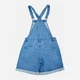 Ogrodniczki krótkie młodzieżowe dla dziewczynki jeansowy Cool Club CJG2420727 152 cm Denim (5903977133434) - obraz 2