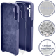 Чохол Silicone case Camera Protective Samsung A72 (08) темно синій Dark Blue - зображення 5
