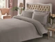 Двоспальний King Size комплект ТАС Premium Basic Antracit Сатин-Stripe 60284232 - зображення 1