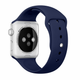 Силіконовий спортивний ремінець Fruct Sport Band для Apple Watch 42/44/45/46/49 mm (S/M) (16-20 см) Midnight - зображення 3