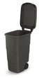 Бак для мусора Prosperplast Wheeler 110 л, антрацит - изображение 4