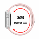 Силиконовый спортивный ремешок Fruct Sport Band для Apple Watch 38/40/41/42 mm (S/M) (15-19 см) Pink Sand - изображение 2