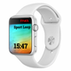 Силіконовий спортивний ремінець Fruct Sport Band для Apple Watch 42/44/45/46/49 mm (S/M) (16-20 см) White - зображення 1