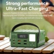 Портативний Power Bank BauTech на 100000mAh з ліхтарем Зелений (1014-647-00) - зображення 3