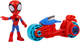 Figurka do gry Hasbro Spiderman z motocyklem 10 cm (5010996225573) - obraz 4