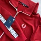 Костюм спортивний чоловічий Fred Perry L Червоно-чорний (FO-48) - зображення 5