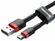 Кабель Baseus Cafule Cable USB-microUSB 1.5A 2м Red-Black (CAMKLF-C91) - зображення 2