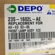 Фонарь указателя поворота DEPO 235-1602L-AE CHEVROLET AVEO T-200 в бампер - изображение 5