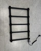 Рушникосушка комбінована Terma RETRO 800x504 Black mat, тен MOA + вентиль Integra - зображення 2