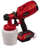 Einhell Фарборозпилювач TC-SY 18/60 Li акумуляторний Solo, 18В, 650 мл/хв, бачок 800 мл - изображение 2