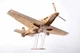 Дерев'яний 3D конструктор Viter Models SpeedFighter "СпідФайтер" Літак Другої світової, 562 деталі - зображення 2