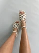 Босоніжки жіночі ShoesBand Молочні натуральна шкіра 41 (26 см) (S67071-3) - зображення 9