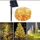 Уличная гирлянда на солнечной батарее 12 м 100 LED теплый белый - изображение 2