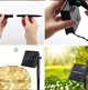 Уличная гирлянда на солнечной батарее 12 м 100 LED теплый белый - изображение 3