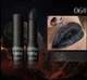 Губная помада блестящая Gliter Lipstick MLSMILE №6 черная водостойкая - изображение 4
