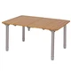 Розкладний стіл Bo-Camp Southwark 60x40cm Bamboo Brown (DAS302572) - зображення 3