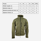 Тактическая кофта Kombat UK Defender Tactical Fleece S Оливковая (kb-dtf-olgr-s) - изображение 5