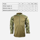 Тактическая кофта Kombat UK UBACS Tactical Fleece L Мультикам (kb-utf-btp-l) - изображение 3