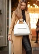 Женская спортивная сумка Sambag Vogue BKS белая 37 х 25 х 16 см (90153008) - изображение 3