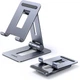 Подставка для телефона UGREEN LP678 Foldable Multi-Angle Phone Stand Grey (15608) - изображение 9