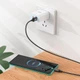 Кабель 3 метра HOCO USB - Type-C Radiance charging data cable X91 3а черный - изображение 8