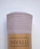 Покрывало Bayalli Евро 200×230 см Хлопок Сиреневый - изображение 3